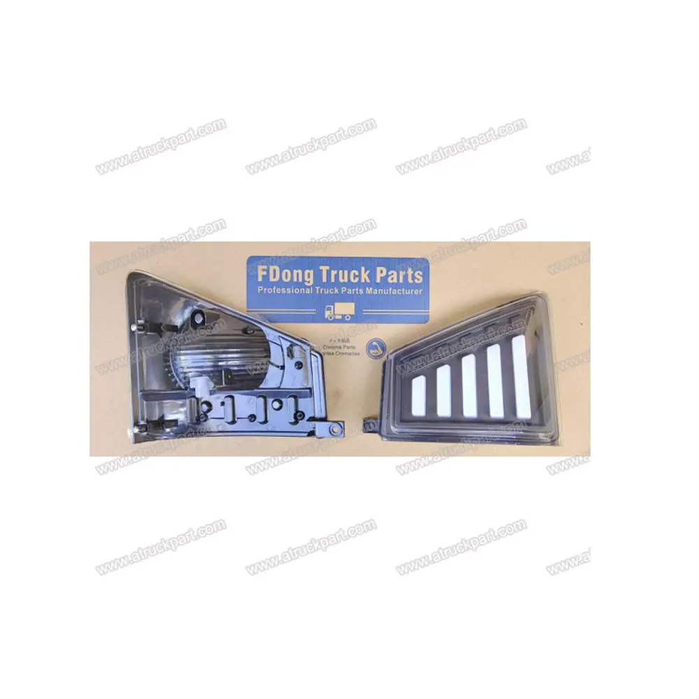 FDONG 1 Set 2 Pcs 24V LED Corner Lamp Black or White for ISUZU 700P NQR175 NPR150 NMR130 NLR130 PRO