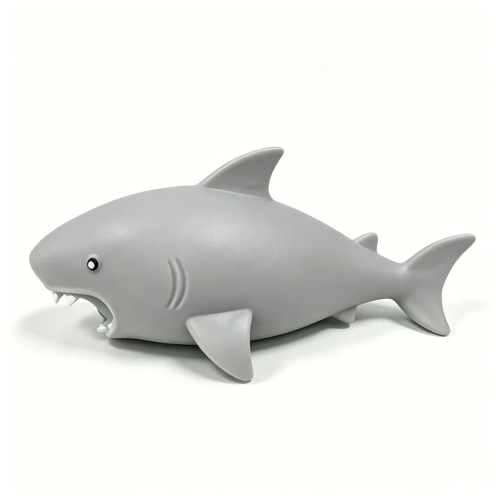 Soft Shark Squishy Slow Rebound Jumbo Size Shark Fidget Cute Shark Slow Rising Giant Shark Sensory Home Decoration