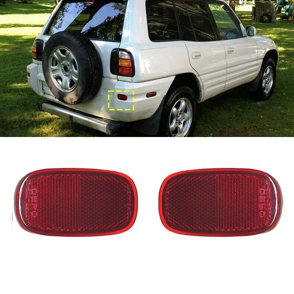 

Rear Tail Bumper Reflector Light for Toyota Rav4 1994 1995 1996 1997 1998 1999 2000 2001 2002 2003 2004 2005