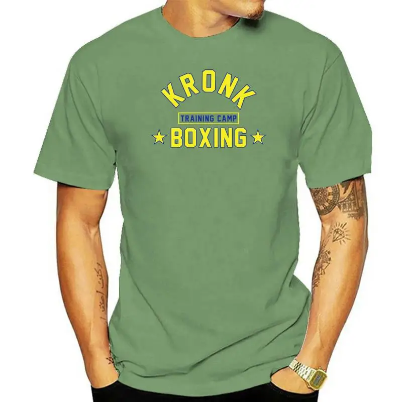 Kronk Boxing Gym Mens Training Camp T Shirt regular fit RED