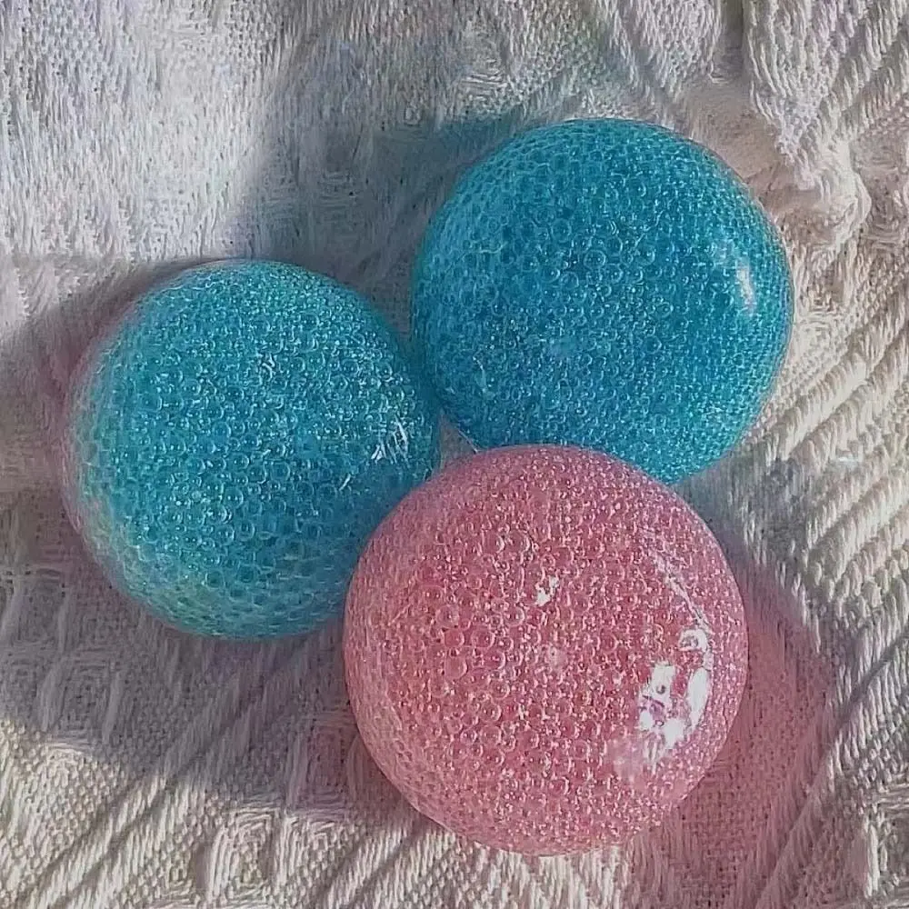 Filling Material Bubble Bead Handmade Ball Squishy Sensory Fidget Pinching Ball Pure Manual Kawaii Noisy Ball Children Gifts