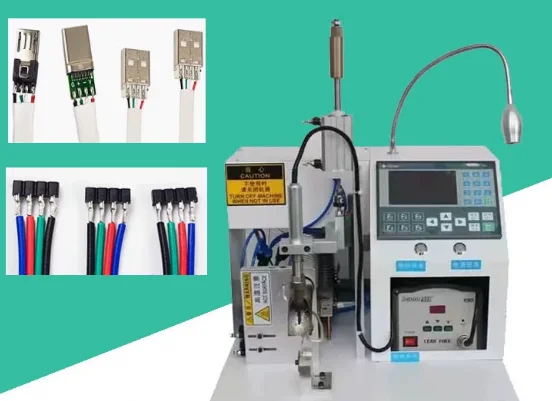 Semi-Automatic Foot Pedal Soldering Machine
