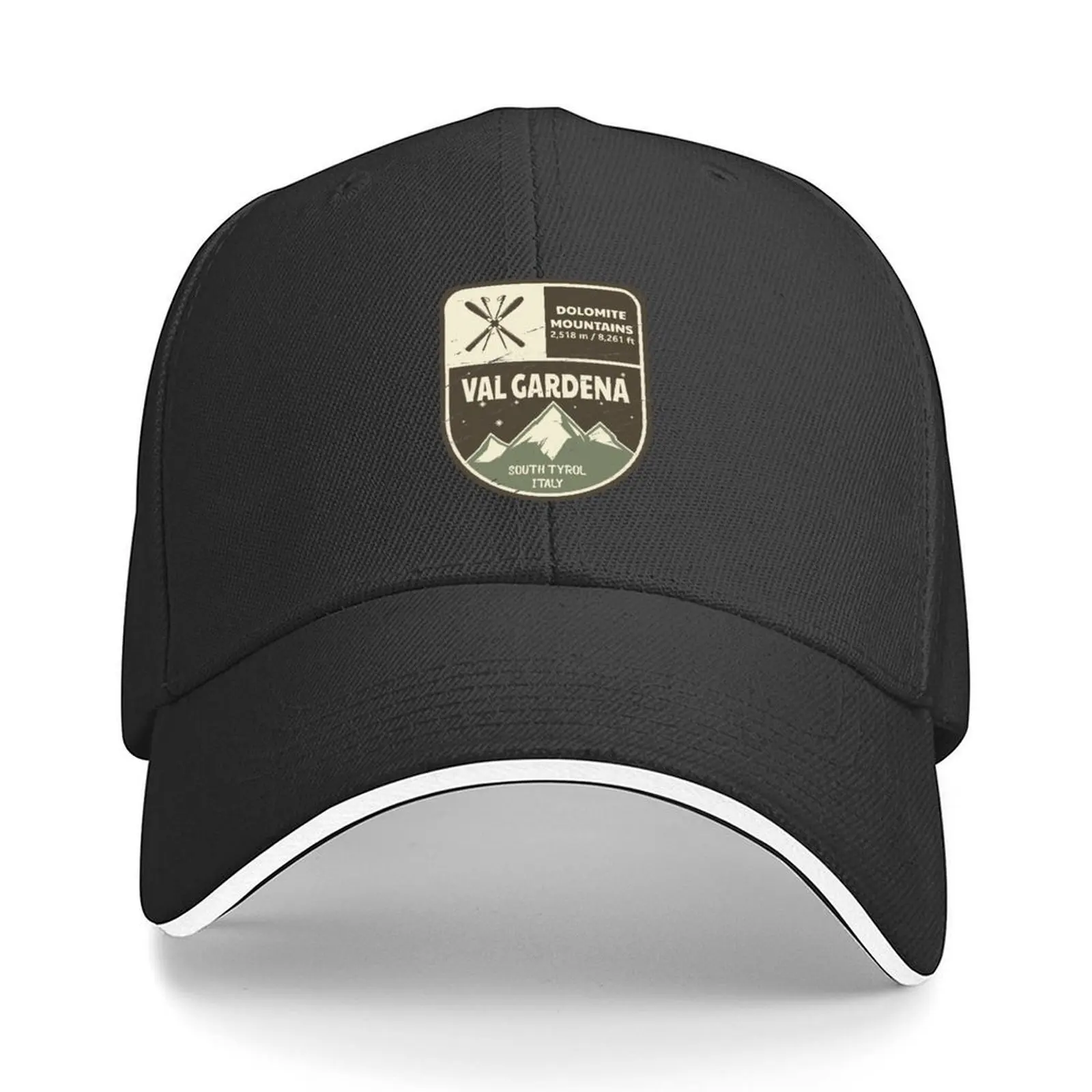 Val Gardena Dolomite Mountains Италия Бейсболка солнцезащитные кепки дизайнерская кепка шляпа мужская бейсболка дизайнерская мужская женская Val Gardena Dolomite Mountains Италия Бейсболка солнцезащитные кепки дизайнерская кепка шляпа мужская бейсболка дизайнерская мужская женская