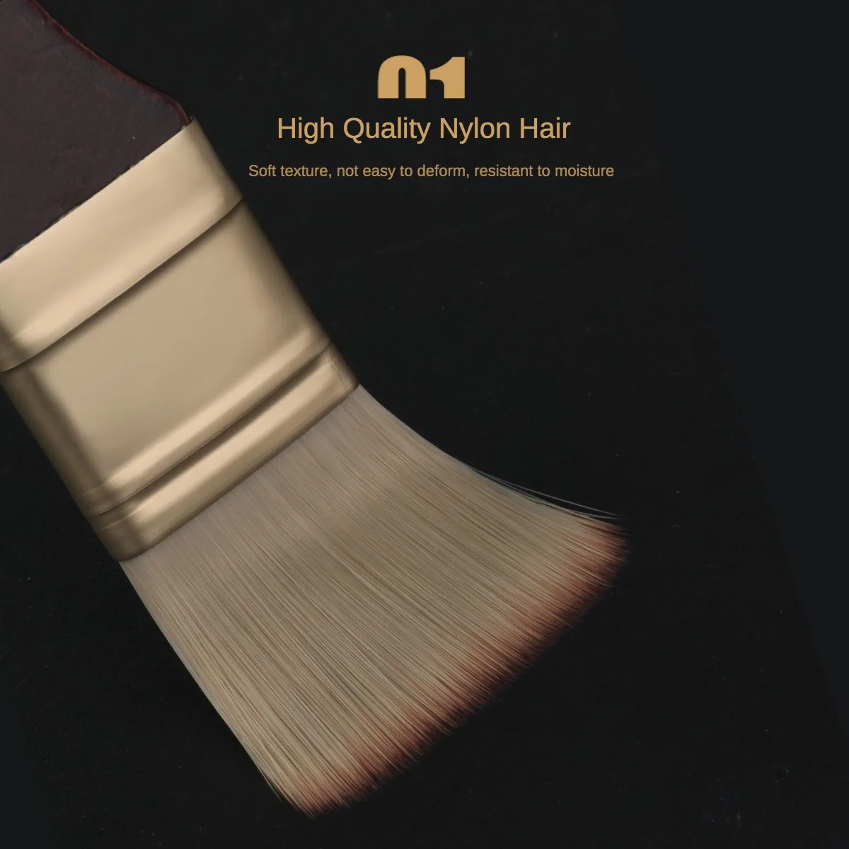 24 pcs high quality nylon hair paint brush set portable simulated leather cloth bag oil painting brush watercolor artist supply