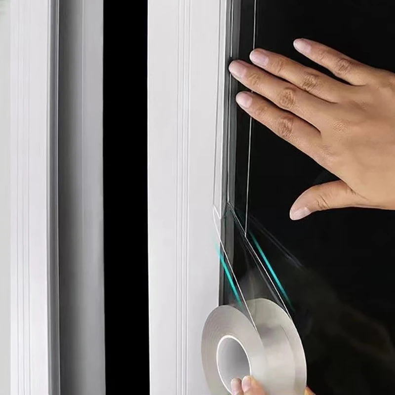 

4-in-1 Windproof/Insulation/Soundproof/Bug Block Tape Self-Adhesive Draft Stopper for Old Windows 3m×3cm