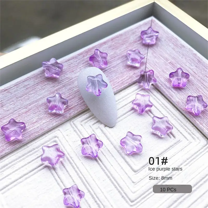 Giftig frei und sicher Nagel dekoration modisch und gut aussehend Little Star Schmuck einheitliche Farbe hochwertiges Material das neue