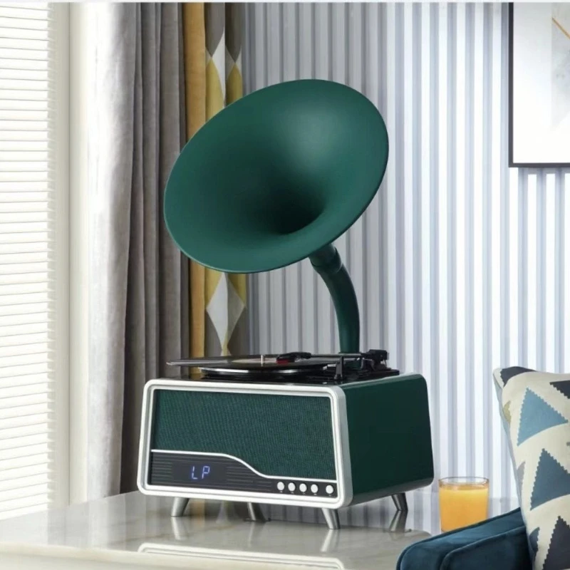 

Light luxury phonograph Bluetooth living room multi-function speaker vinyl audio record modern ornament