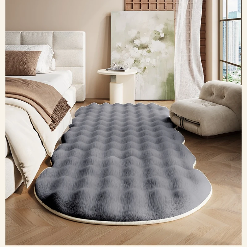 Rug Carpet Large Soft Shag Area Bedroom Rug Living Room Rug Non Slip Machine Washable Modern Geometric Home Decor household