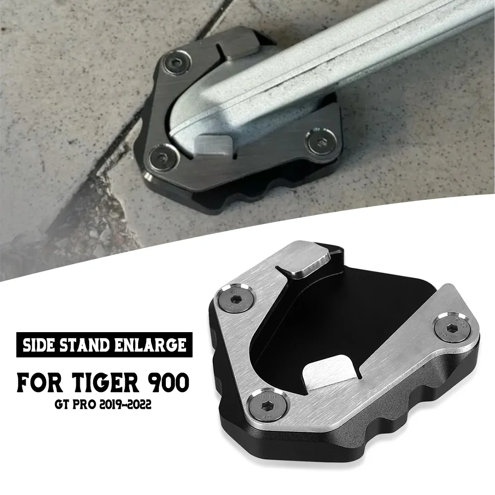 

FOR TIGER 900 GT Pro 22019 2020 2021 2022 Motorcycle Kickstand Foot Side Stand Extension Pad Support Plate Enlarge TIGER900 GT
