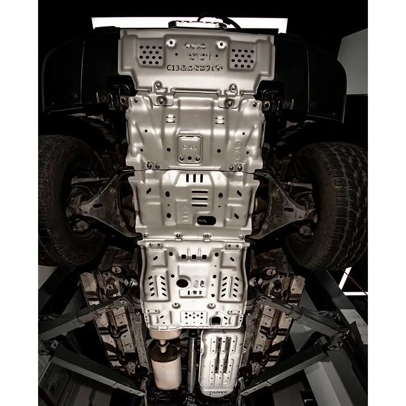 High Strength Magnesium Aluminum Alloy Underbody Engine Cover Guard Shield Bottom Protection Chassis Skid Plate For GWM Tank 300