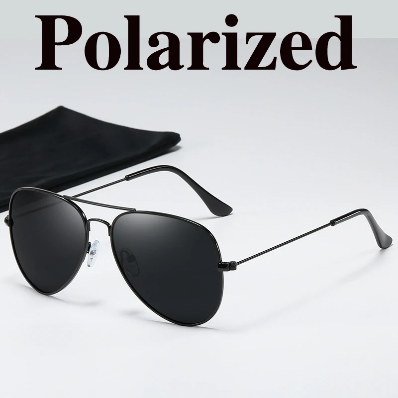 Luxury Men's Polarized Sunglasses Brand Designer Square Vintage Driving Sun Glasses UV400 Male Eyewear SunGlasses for Women Men