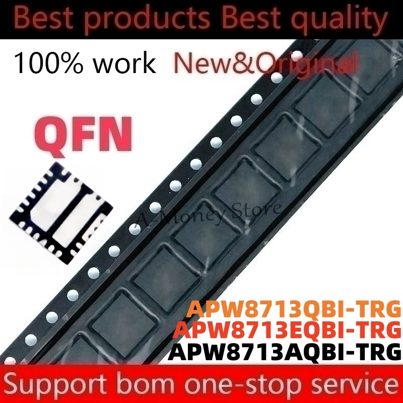 

(5pcs)APW8713QBI APW8713 APW8713QBI-TRG APW8713AQBI-TRG APW8713AQBI APW8713A APW8713EQBI-TRG APW8713EQBI APW8713E QFN