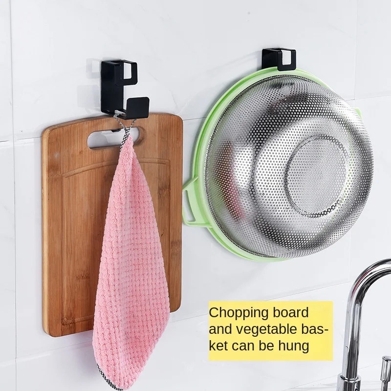 Perforation-free washbasin storage rack artifact basin storage rack bathroom hook rack wall-mounted type