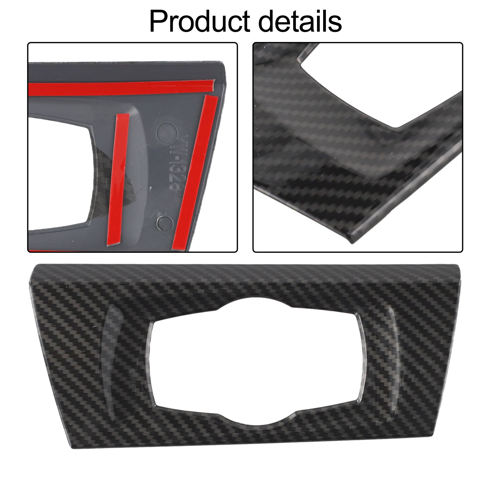 

Car Interior Decoration Headlight Switch Frame Headlight Switch Decoration Premium Material ABS Material Easy Installation