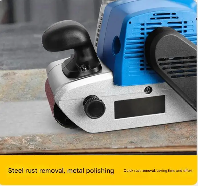 3-inch  Home Woodworking Machinery Surface Polishing Tool Handheld Adjustable Speed Belt Sander Portable