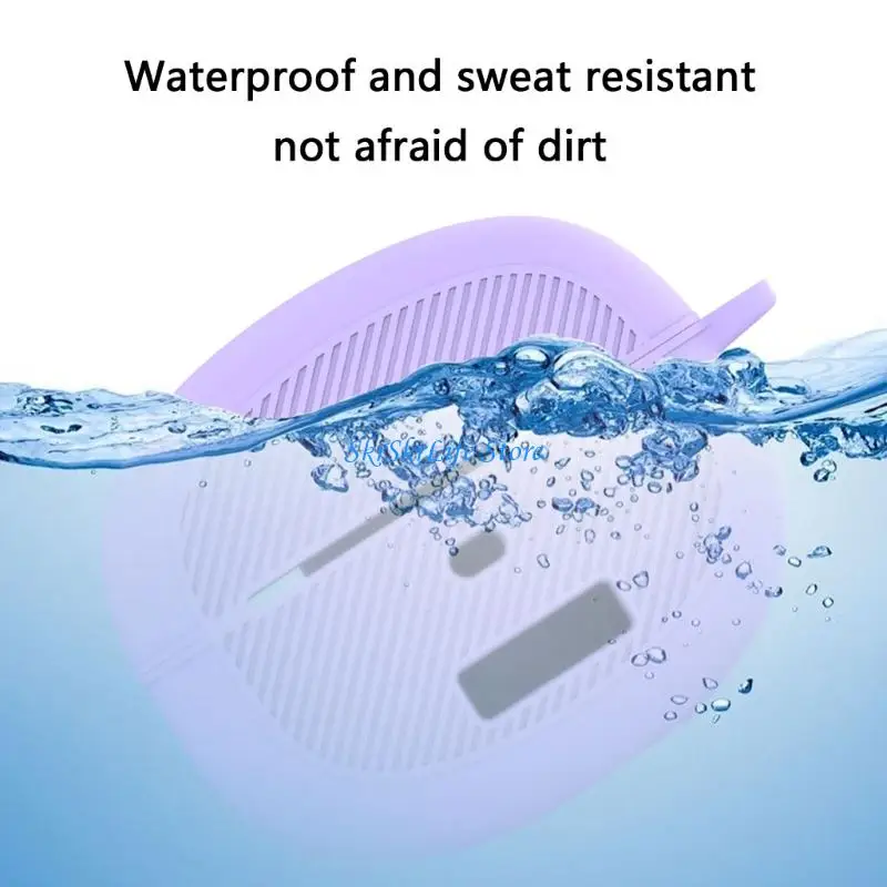 

E65E Earphone Silicone Housing Case Dustproof Water Resistant Skin Guarding Against Protector Cover Damage Prevention for MC1