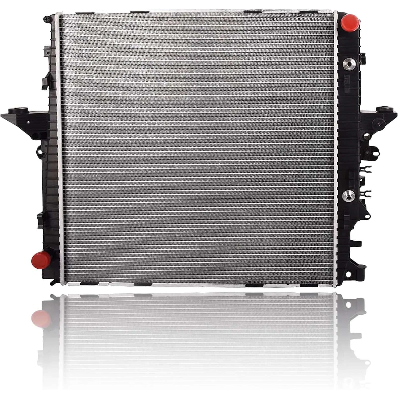 US  Complete Coolant Radiator Replacement for Land Rover LR3 2005-2009, Range Rover Sport 2006-09, 4.0L 4.4L, Replaces# LR021777