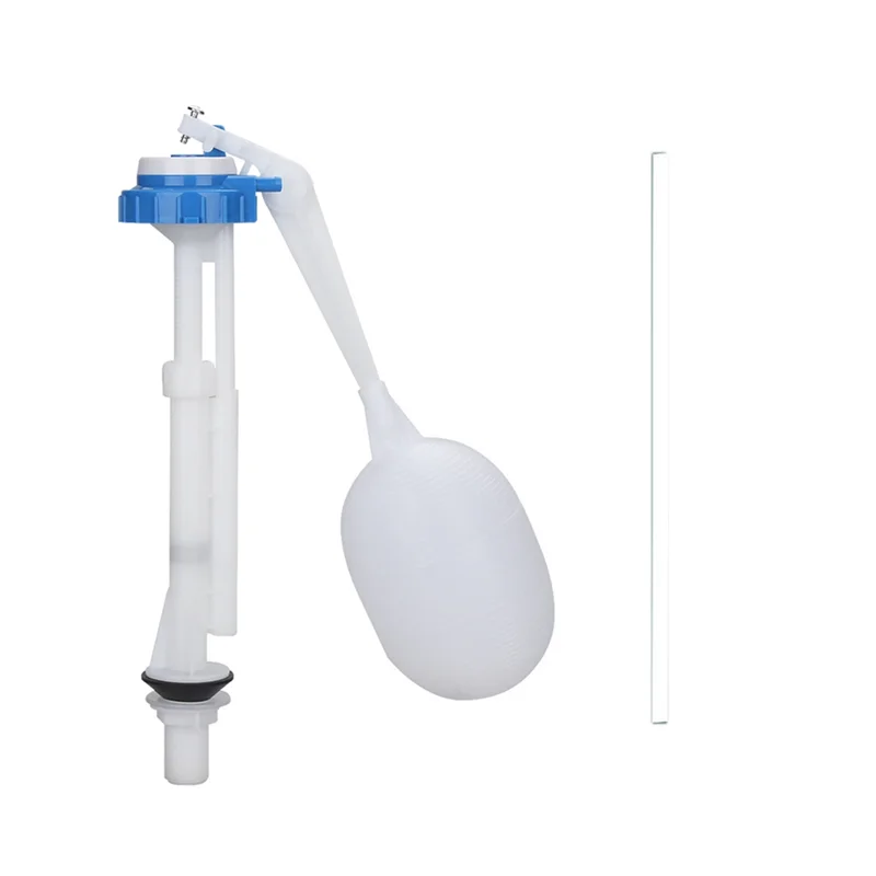 A47U كرات خزان المرحاض من النوع القديم القابل للتعديل مع صمام مدخل G1/2 كرة تعويم للتحكم في مستوى المياه ملحقات المرحاض #3