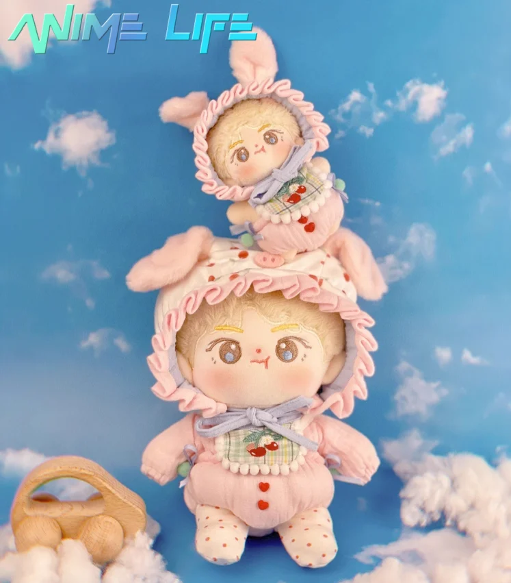 Original Good Afternoon Cherry Suit For 15cm 20cm Doll Toy Clothes Costume Cosplay Kids Gift Z Cute Lovely