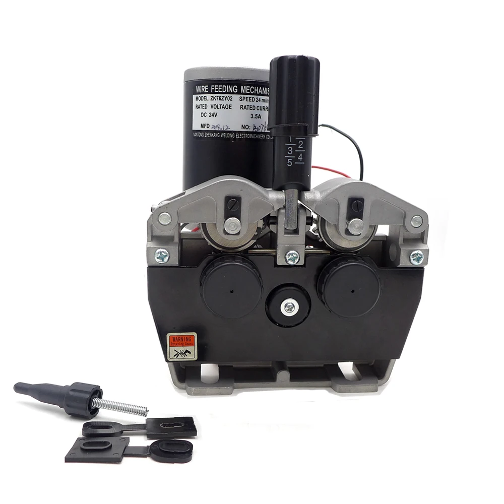

JINSLU 76ZY02 76ZY-02 Double Drive Mechanics DC24 24m/Min Feeding Motor MIG Wire Assembly Welders