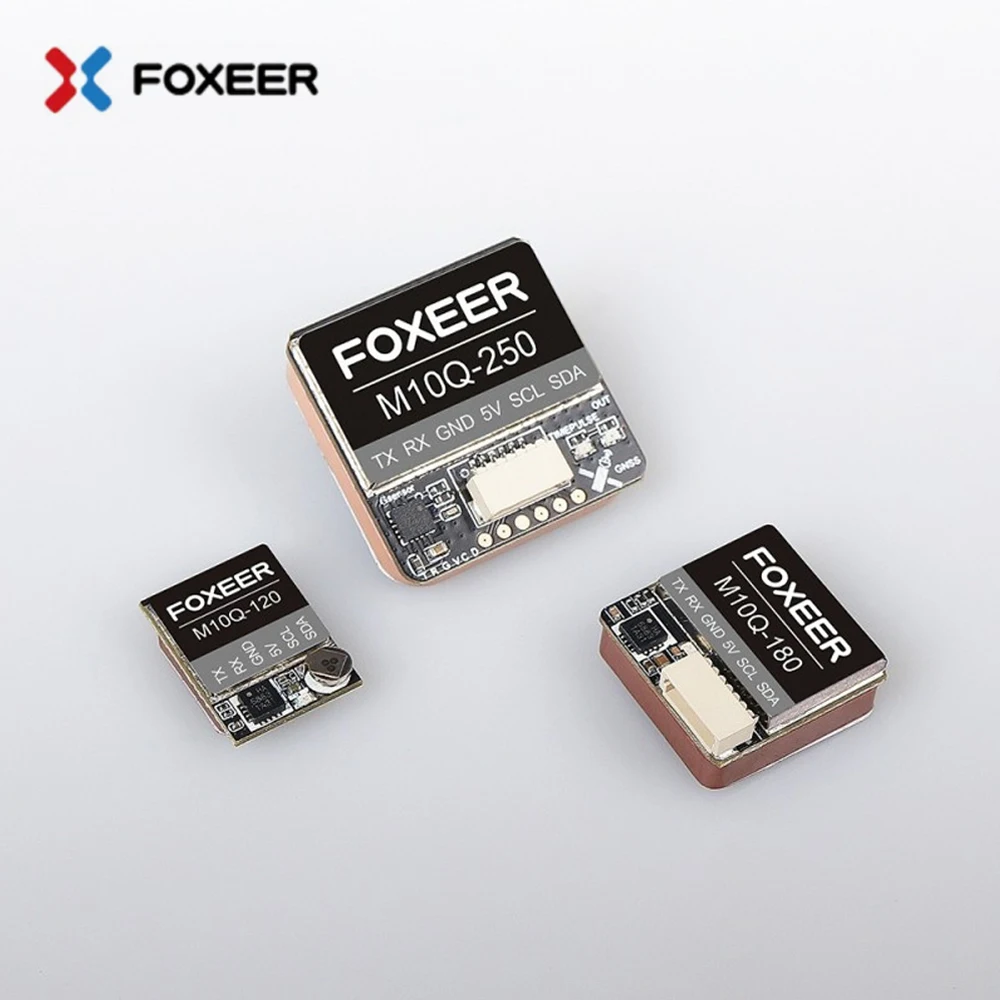 

Foxeer M10Q-250 / M10Q-180 / M10Q-120 M10, GPS-модуль с двойным протоколом, встроенная керамическая антенна QMC5883 для FPV дальнего радиуса действия