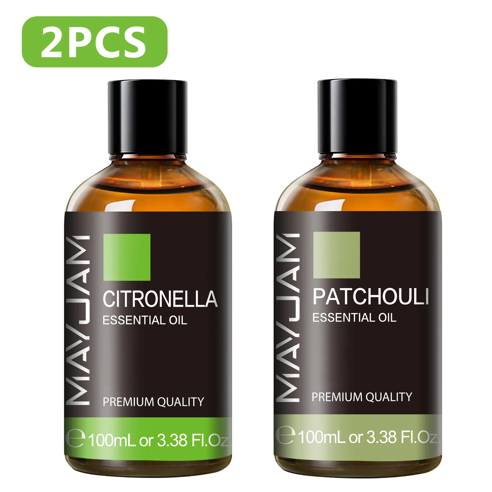 100 ml reines ätherisches Pflanzenöl Minze Bergamotte Patchouli Citronella Zitronengras Kamille Zedernholz für Reed Diffusor Luftbefeuchter
