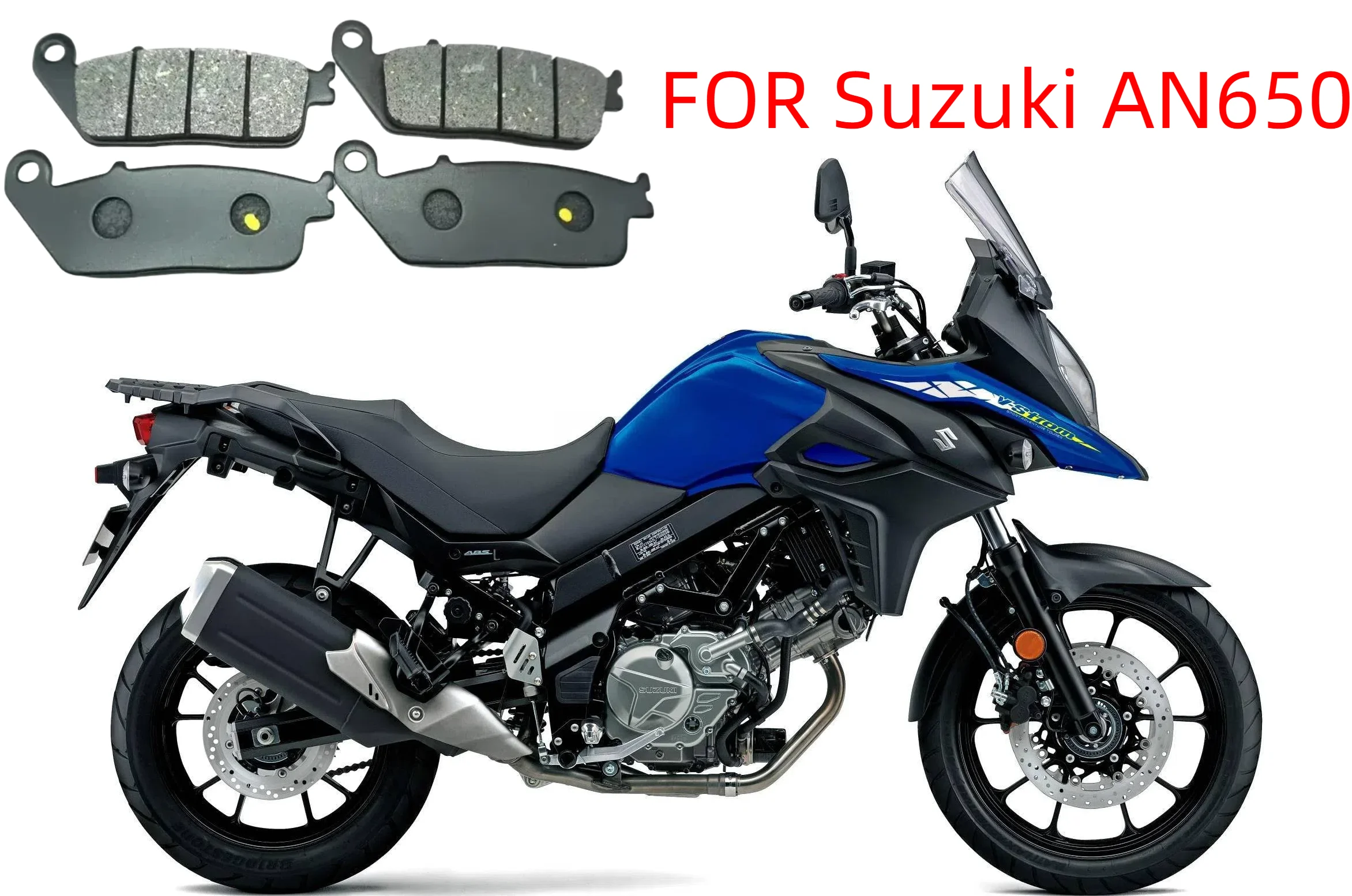 

Suzuki AN650 Bergman/Skywave 650 2002-2019 AN650A Bergman/Skywave 650 04-12 Front and rear brake pads suitable for motorcycles