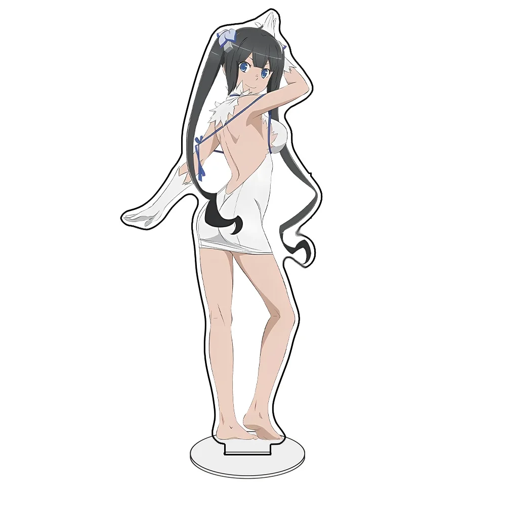 Is It Wrong to Try to Pick Up Girls in a Dungeon? 15cm Acrylic Stand Keychain ‘Bell Cranel’ Desk Ornament Holiday Gift