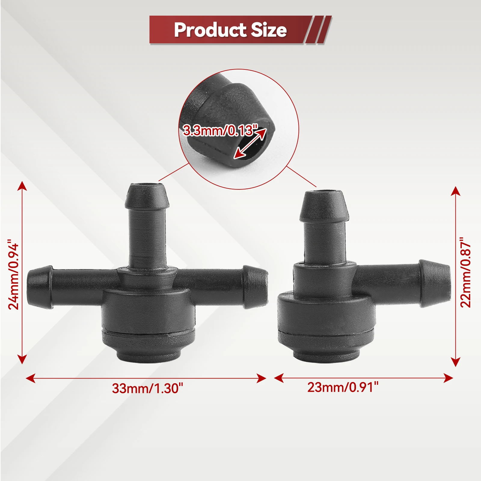 Do Volvo C30 S60 V40 V70 XC90 UK 2szt Zawór spryskiwacza przedniej wycieraczki T L Typ Akcesoria zewnętrzne samochodu