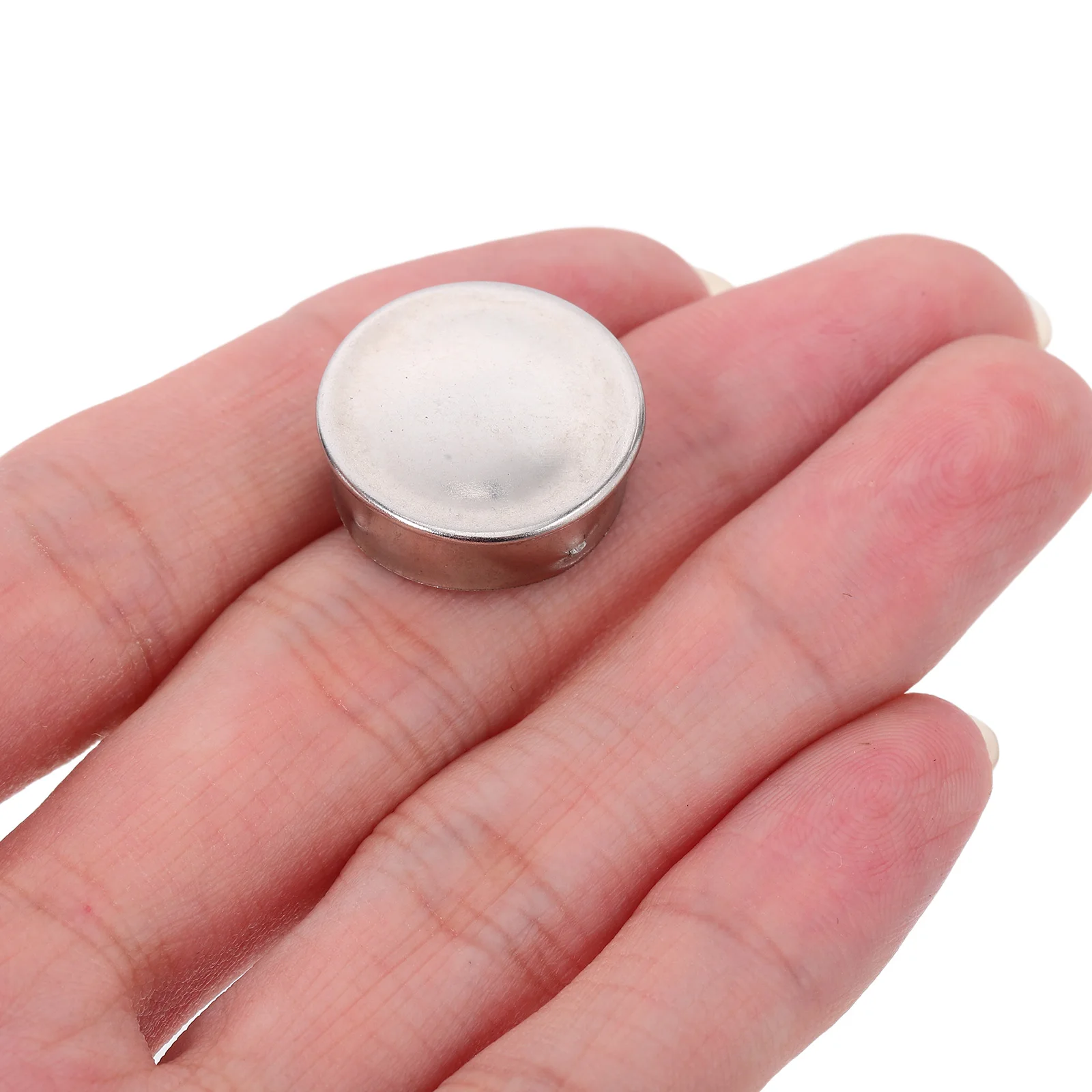 

20 pcs Stainless Steel Round Tube End Caps Durable Quick Sealing Leak Proof Metal Tubing Plugs No Welding Required For Diy