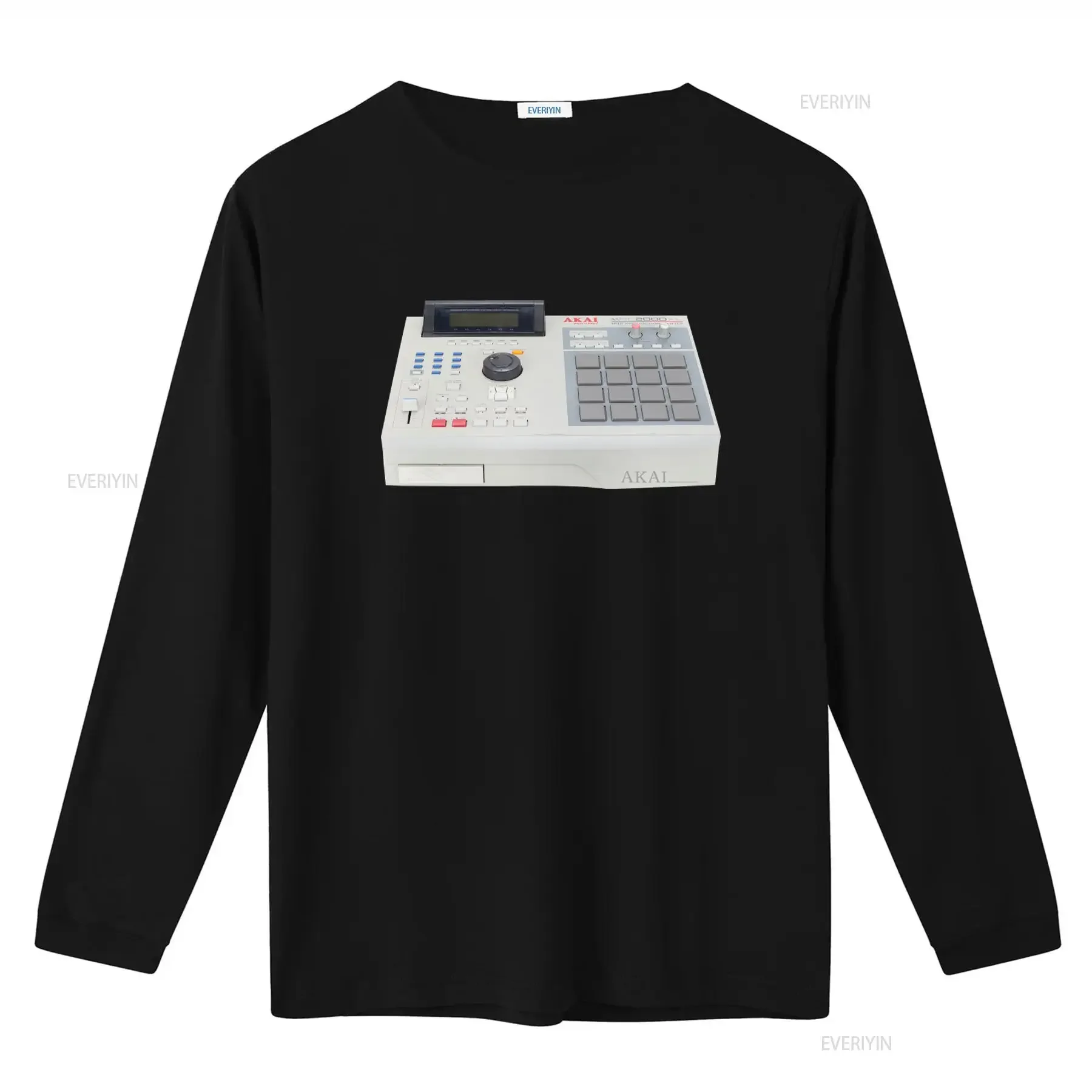 Rare Vintage Retro 90s Akai MPC 2000XL Drum Machine T Shirt Musician DJ  vintage Washed Versatile fashion homme graphic Unisex - view 2