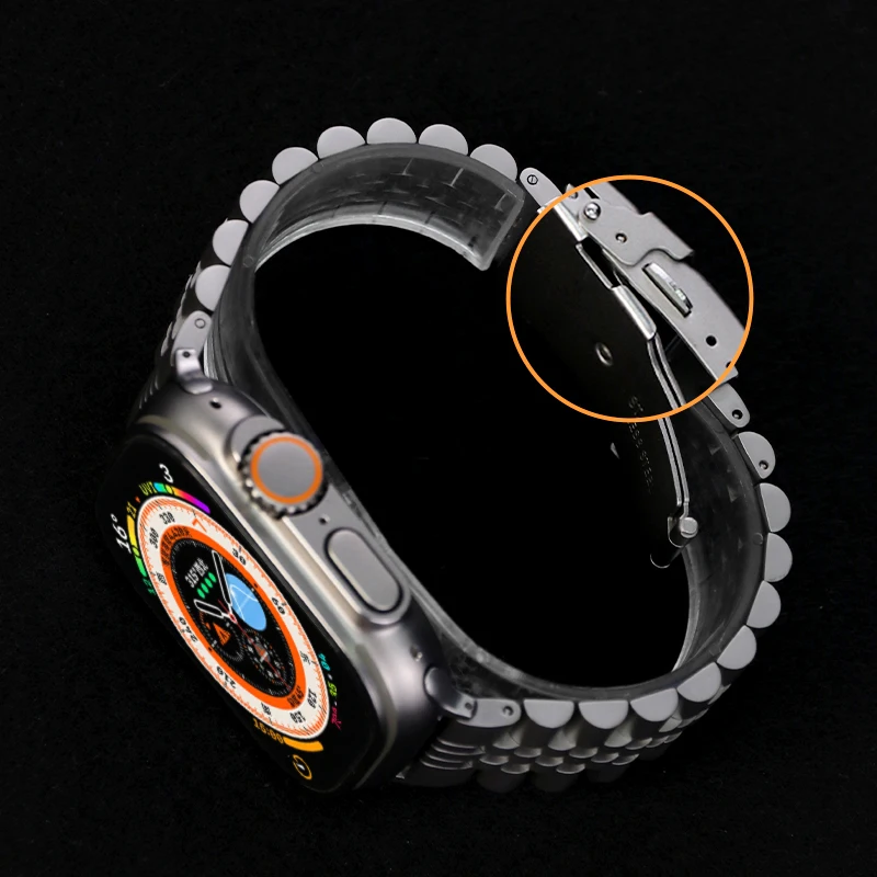 Luxuriöses Edelstahlarmband für Apple Watch Serie 11 10 46 mm 42 mm Band 45 mm 44 mm 38 mm 40 mm 41 mm Ultra 3 2 49 mm SE 3 2 Correa