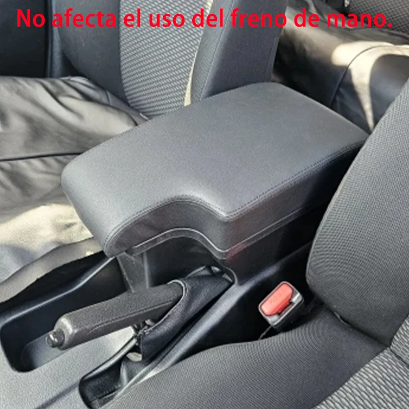 Reposabrazos para Toyota Hilux para Hilux 2016-2024, caja de almacenamiento para consola central de coche, reposabrazos Interior especial de cuero