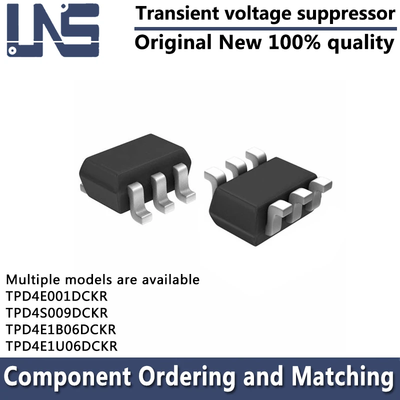 1pcs TPD4E001DCKR TPD4S009DCKR TPD4E1B06DCKR TPD4E1U06DCKR SC70-6 Transient voltage suppressor