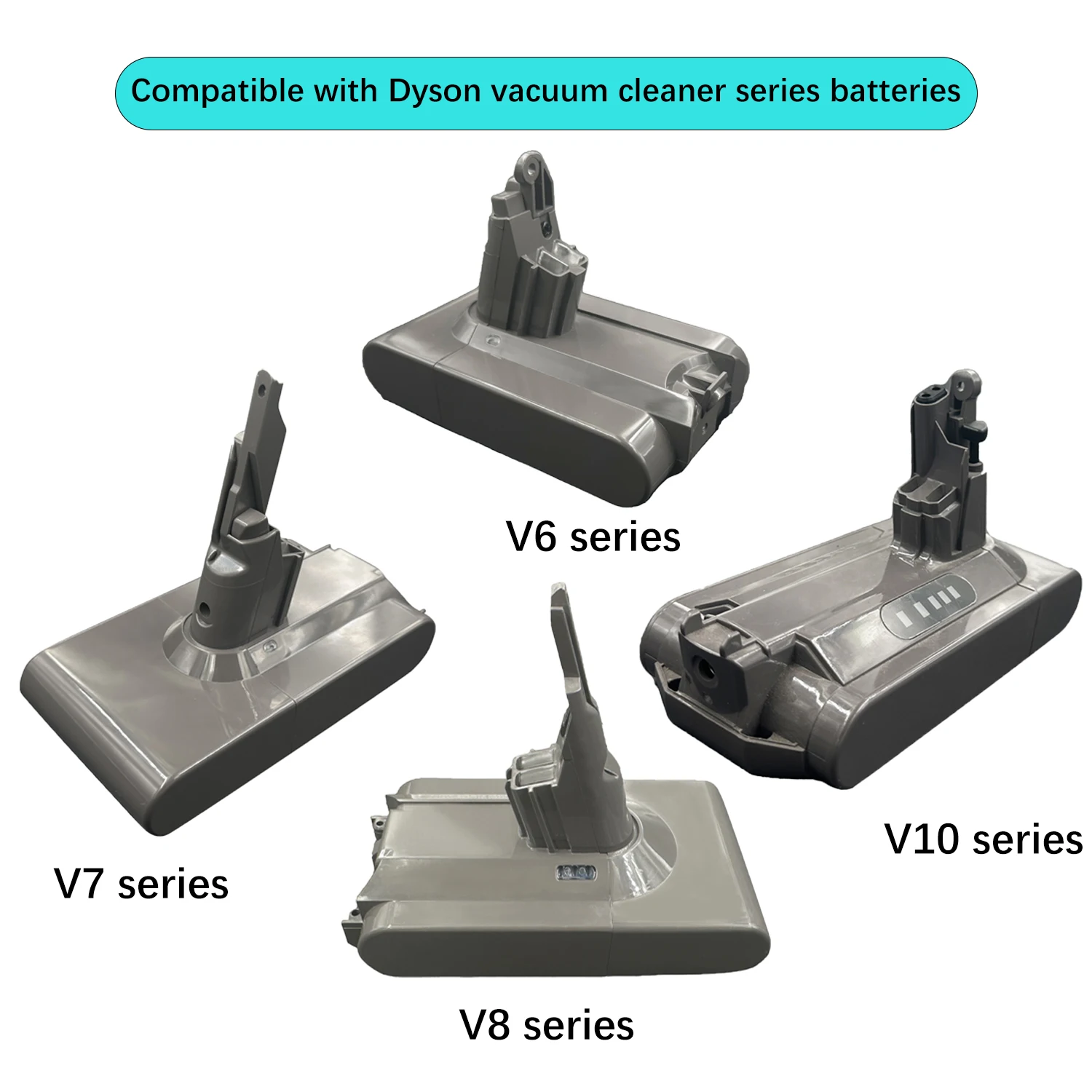 DXT New vacuum cleaner battery  For Dyson V6 V7 V8V10 Series SV12 DC62 SV11 sv10 HandheldVacuum Cleaner Spare battery