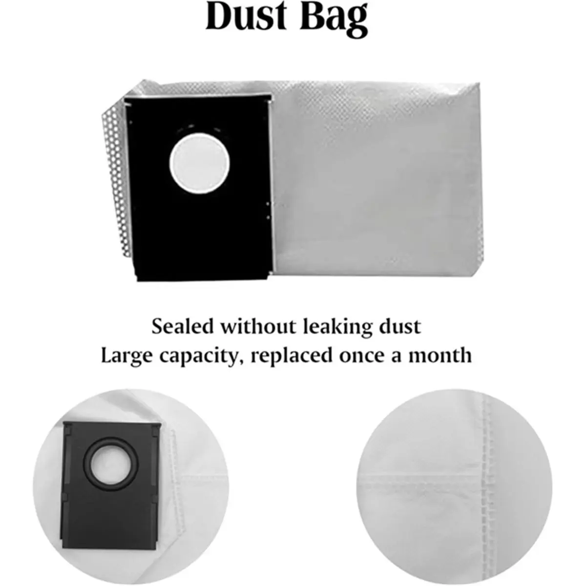 

Запасные части ABPO для робота-пылесоса Eureka J15 Ultra: основная и боковые щетки, салфетки для влажной уборки, HEPA-фильтры, мешки для сбора пыли