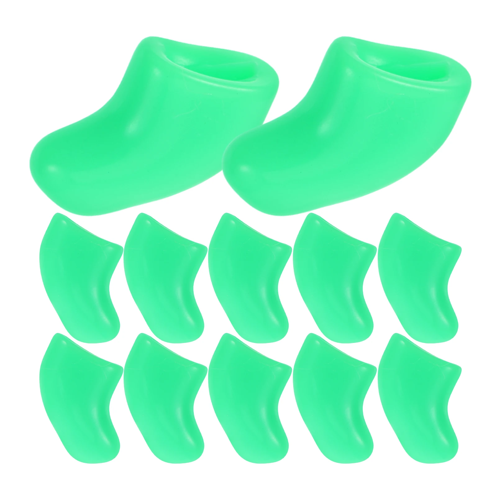 Kit per chiodi per gatti da 20 pezzi Copri artigli Accessori per abbigliamento per animali domestici per clip TPR per gatti da interni