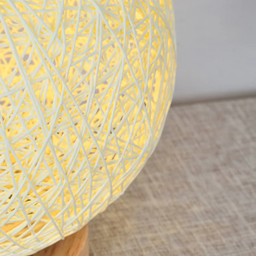 

20Cm Dimmable LED Ball Lamp Rattan Style Fairy Light USB Decorative Light for Home Gathering Wedding Party Night Scene Ambience