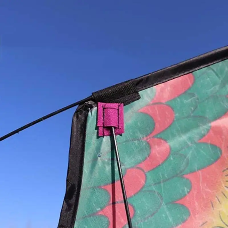 C63C Kite Yard voor speelgoed Play Parrot Kite Training Flying Toy Supplies Portable Bright Color Yard Game voor creatieve