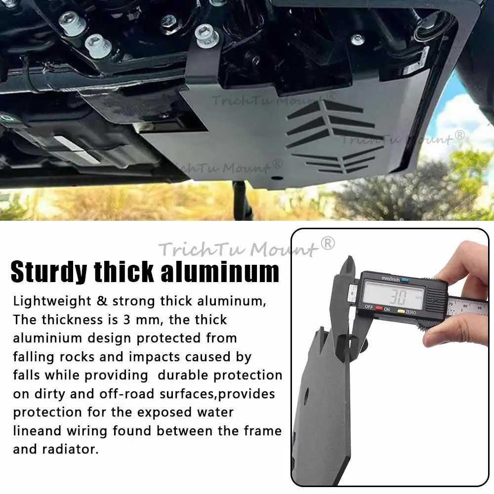 Harley CVO Road Glide Street Glide FLTRXSE 2023 2024 엔진 스키드 플레이트 하부 엔진 섀시 보호대 용 오토바이 액세서리