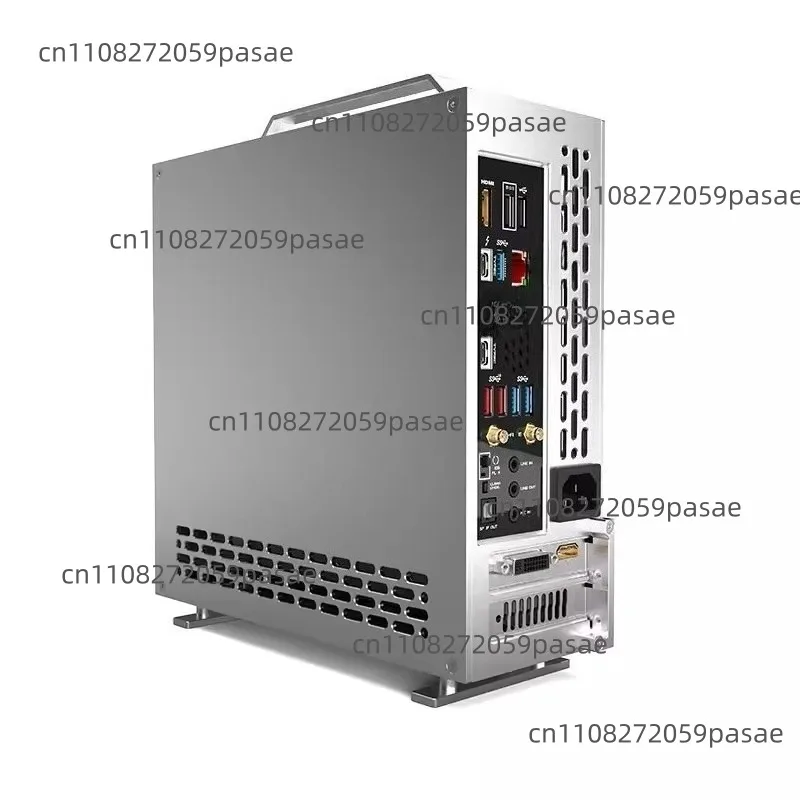 Mini A24-V5 2.0 dual-slot single display 1u power supply Itx chassis, double-sided chamfer