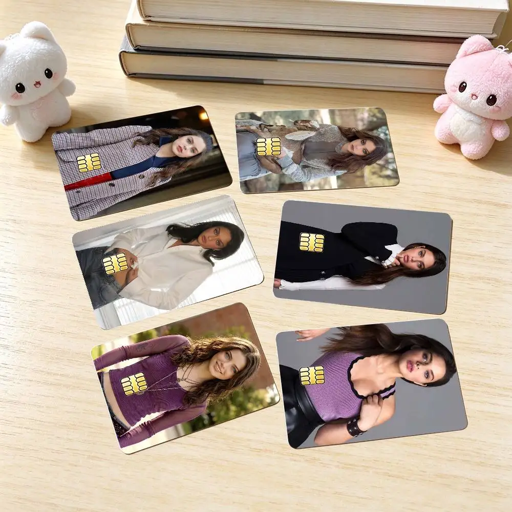Odeya Rush-H A-Actress  Credit Card HD Stickers Small Chip Waterproof Sticker Game Card Decal Gift