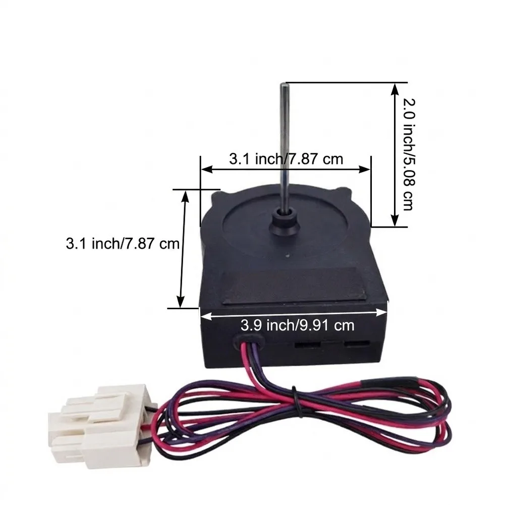 Condenser Fan Motor for Household Refrigerators Supporting Efficient Cold Air Distribution and Moisture Reduction