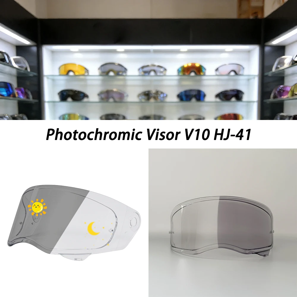 motorcycle-helmet-photochromic-visor-for-hjc-v10-hj-41-lens-phototropy-clear-anti-uv-glasses-shield-autochromic-lens