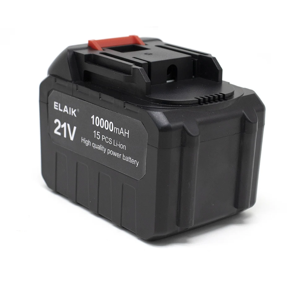 21V 10AH high-power durable lithium battery, charger, suitable for Makita 21V series electric tools, high-pressure water guns