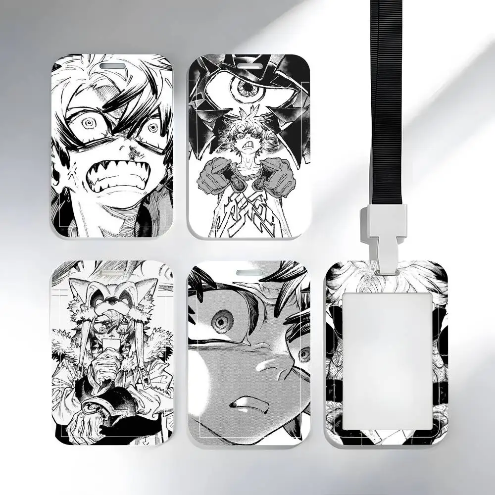 

1 шт. Аниме-чехол для ID-карты Gachiakuta, защитный чехол для школьной, проездной и обеденной карт, с легким выталкиванием