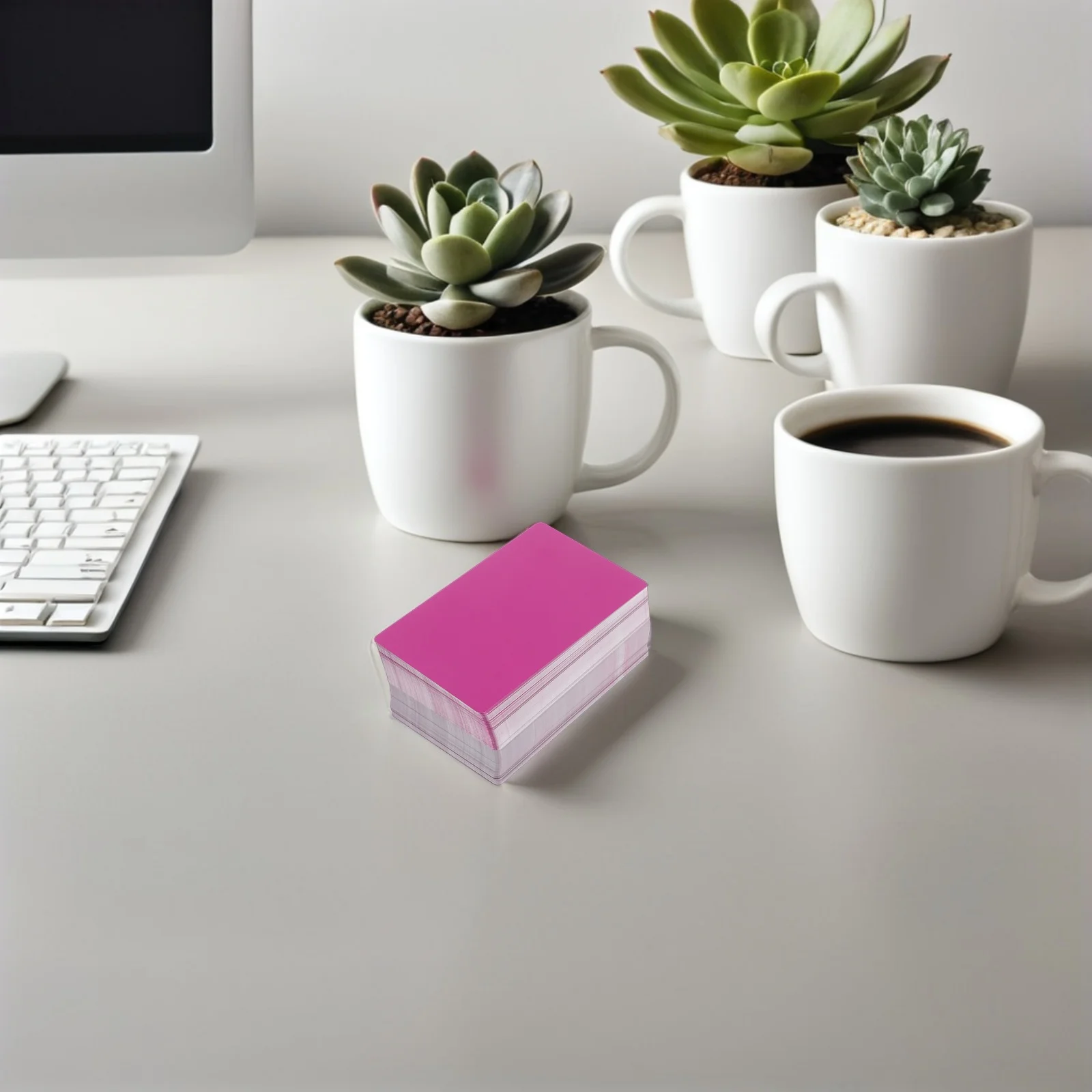 200 قطعة بطاقة الأعمال المعدنية الفراغات سبائك الألومنيوم رقيقة النقش بالليزر الفراغات صفائح التسامي DIY بها بنفسك لوحات الاسم العلامات #5