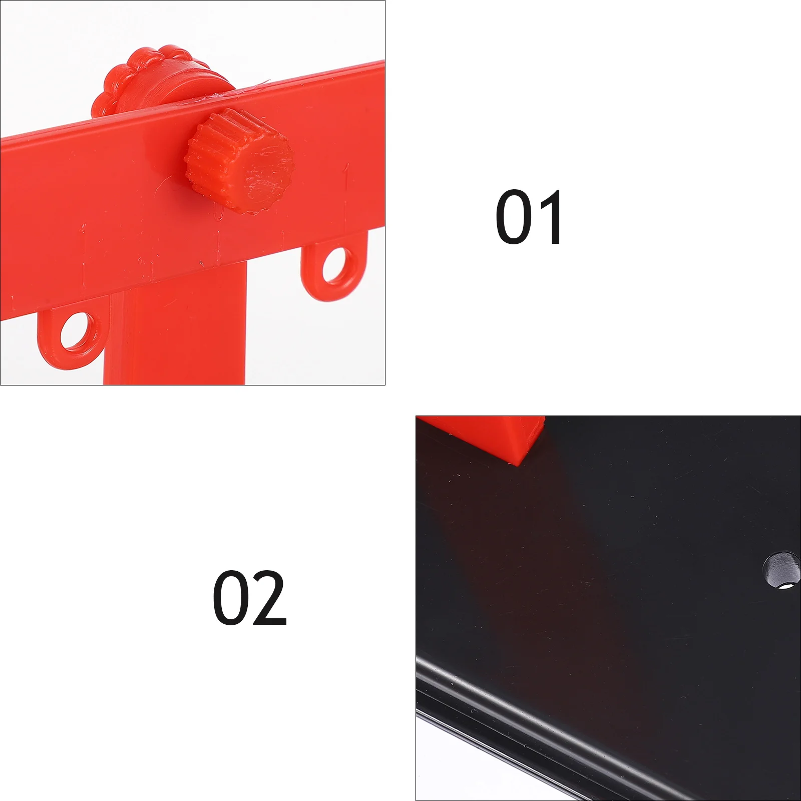 

2 Sets Lever Ruler Toys Made of Plastic Material for Science Experiment Teaching Model Educational DIY Kits