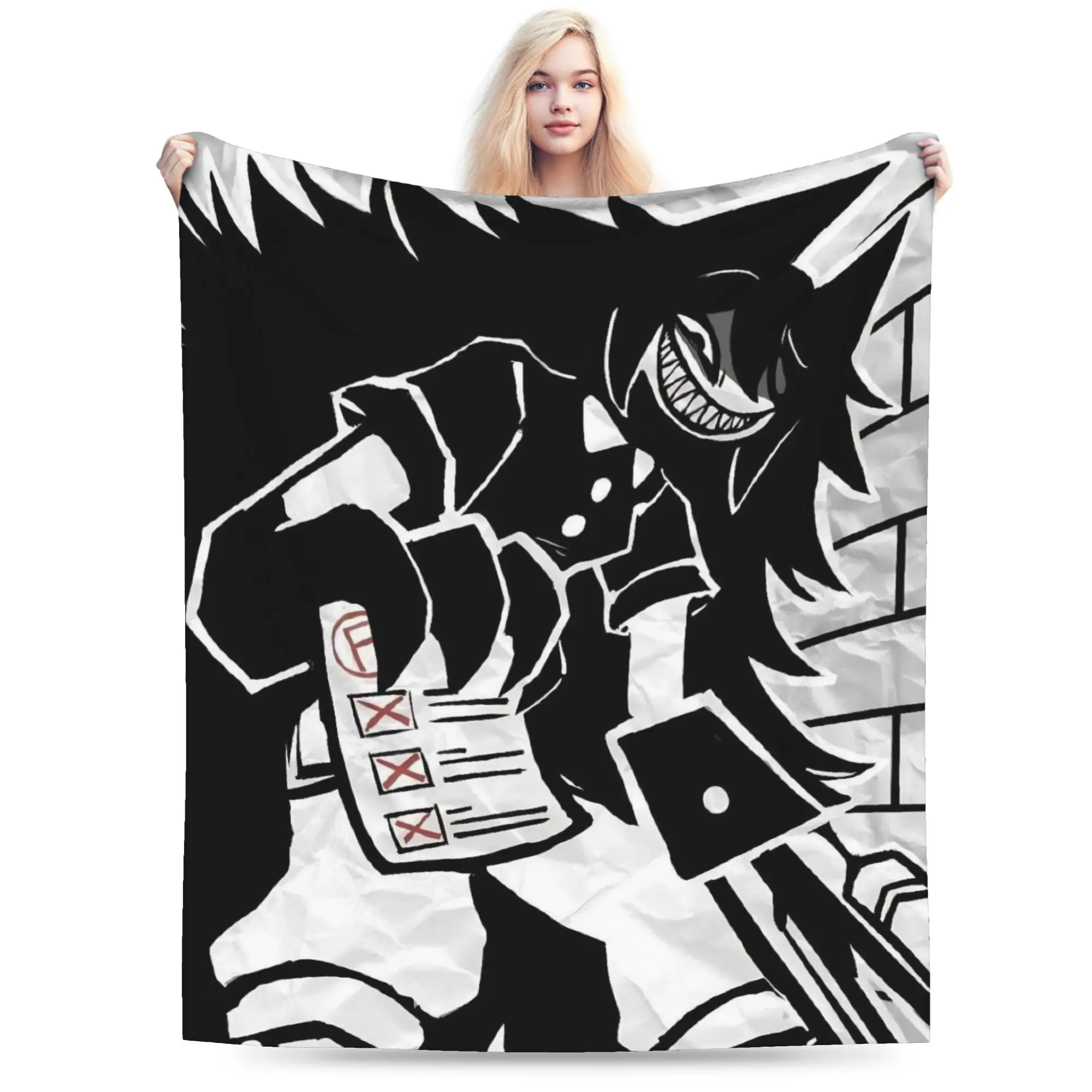 FPE Fundamental Paper Education Blanket Multi-size Cozy and Lightweight  Throw Blankets for Sofa Couch and Bed