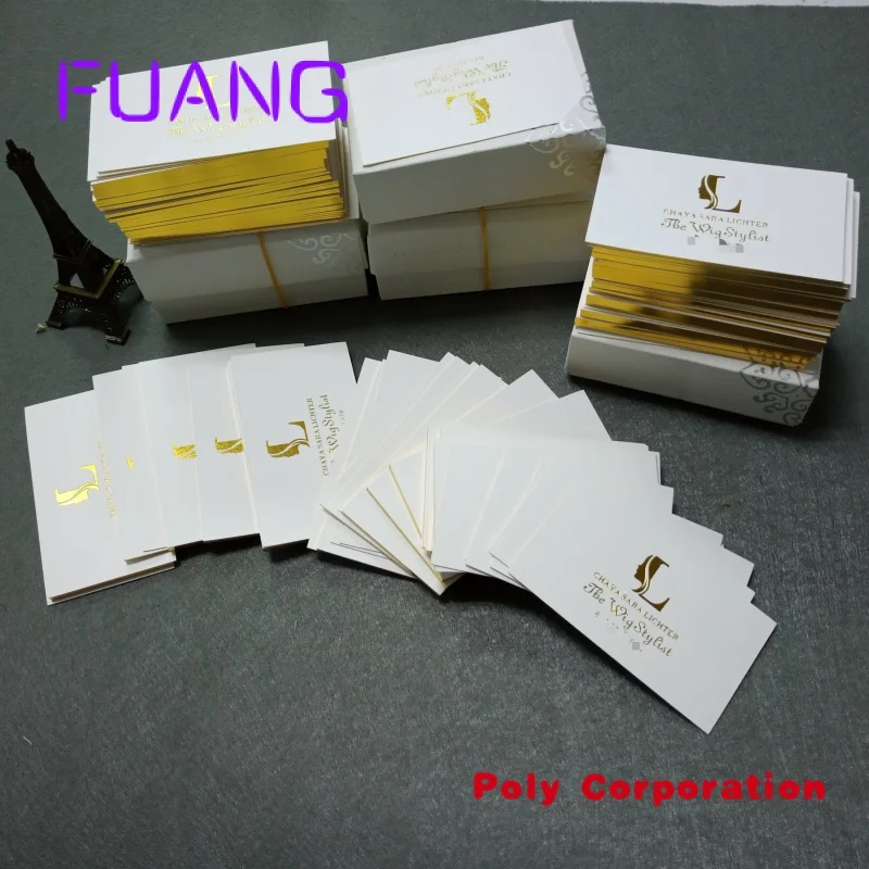 Custom  100PCS cheap customized full-color double-sided printing luxury business card